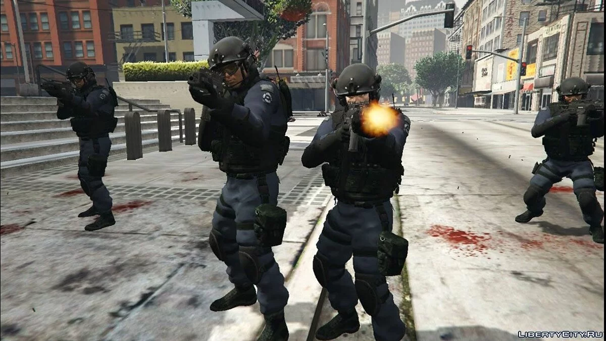 S.W.A.T. - Département de police de Los Angeles 1.2 / GTA 5