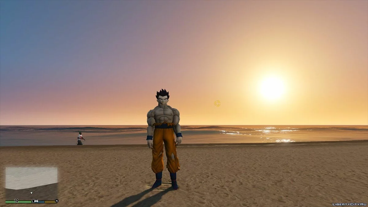 Gohan sans haut - Forme de base (Dragon Ball) [Add-On / Remplacer] Final / GTA 5