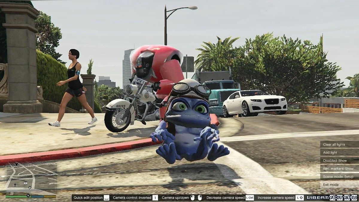 Verrückter Frosch mit Sound + Roboter-Drohne (aktualisiert) / GTA 5