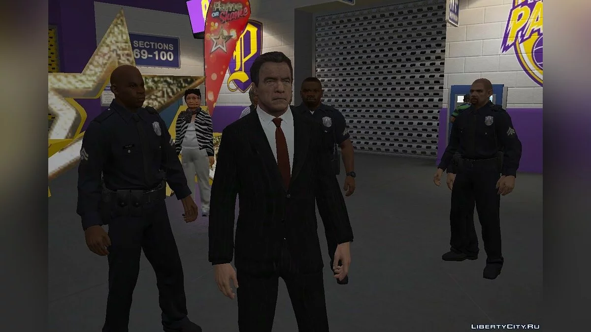 Gobernadores de California - Arnold Schwarzenegger / GTA 5
