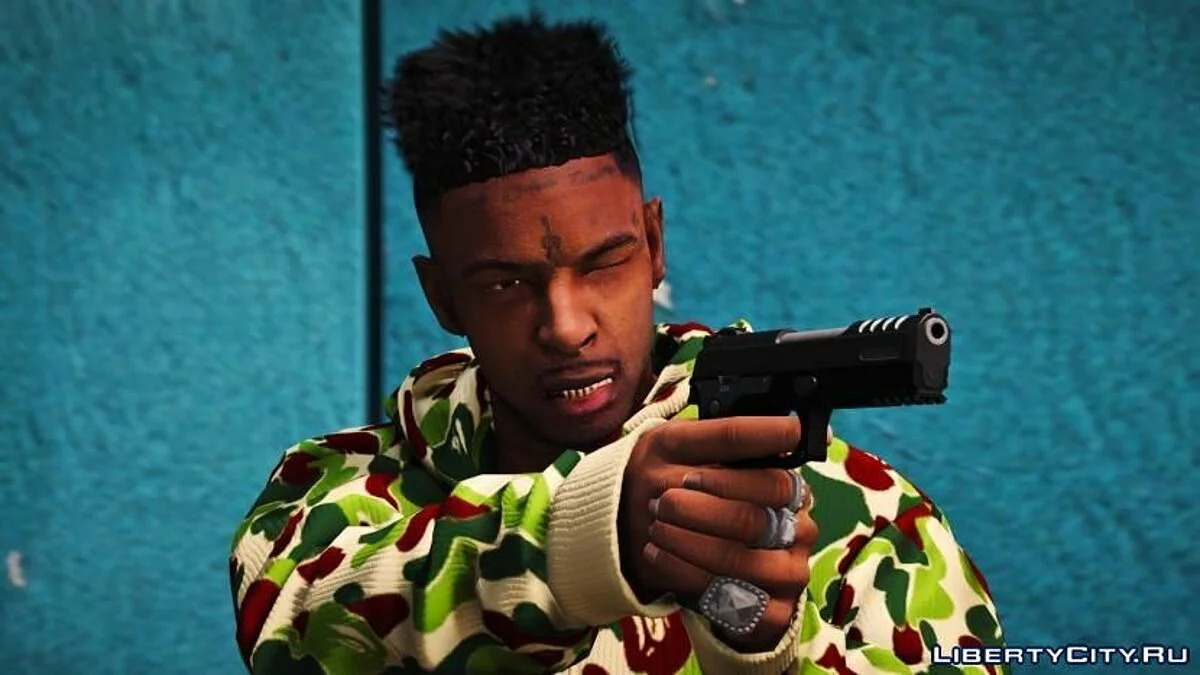 21 Savage | *Substituir Jogador* V2.1 / GTA 5