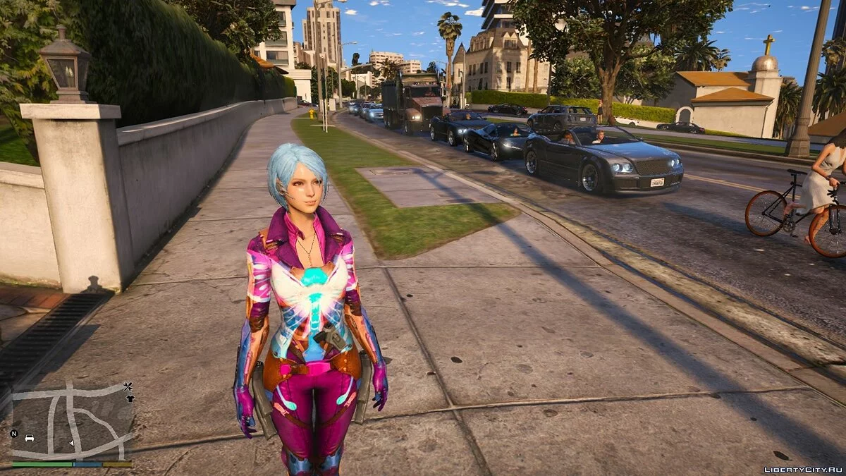 Ana Stewart de Metro Conflict [Pédo ajout | Remplacer] / GTA 5