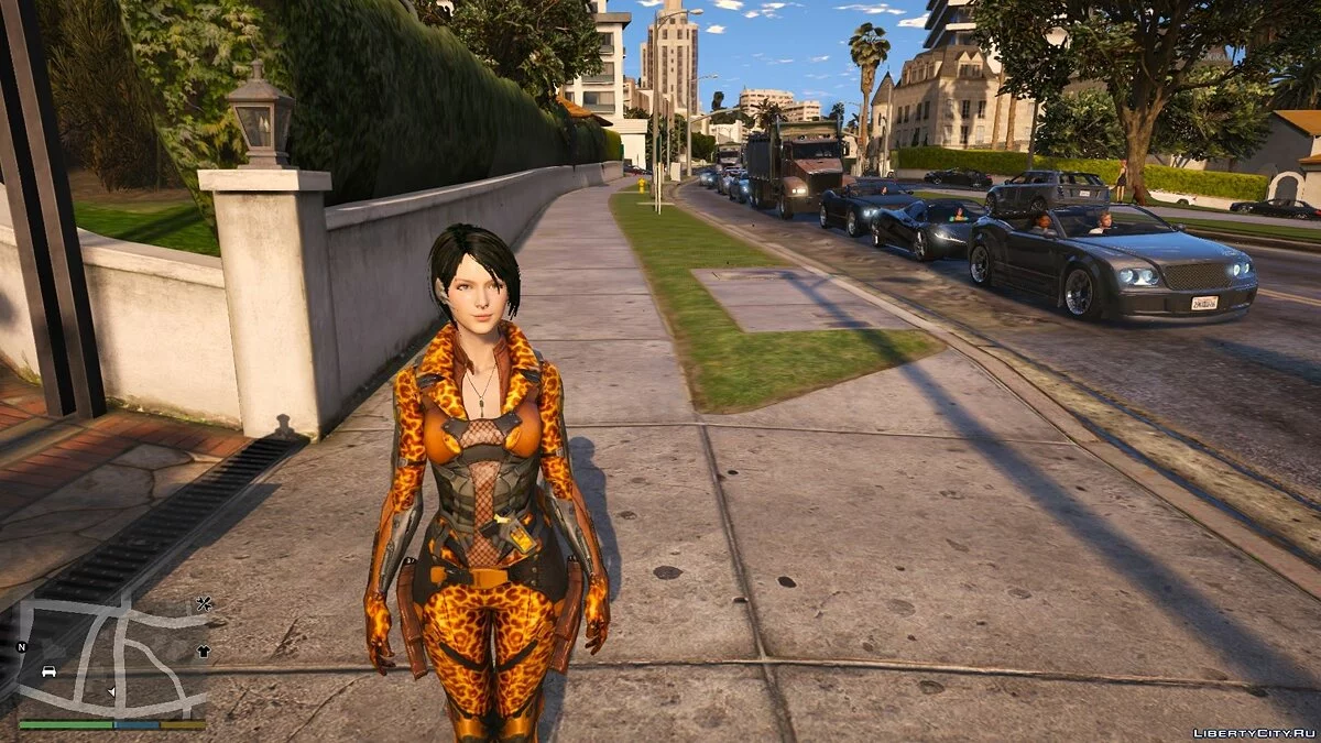 Ana Stewart de Metro Conflict [Pédo ajout | Remplacer] / GTA 5