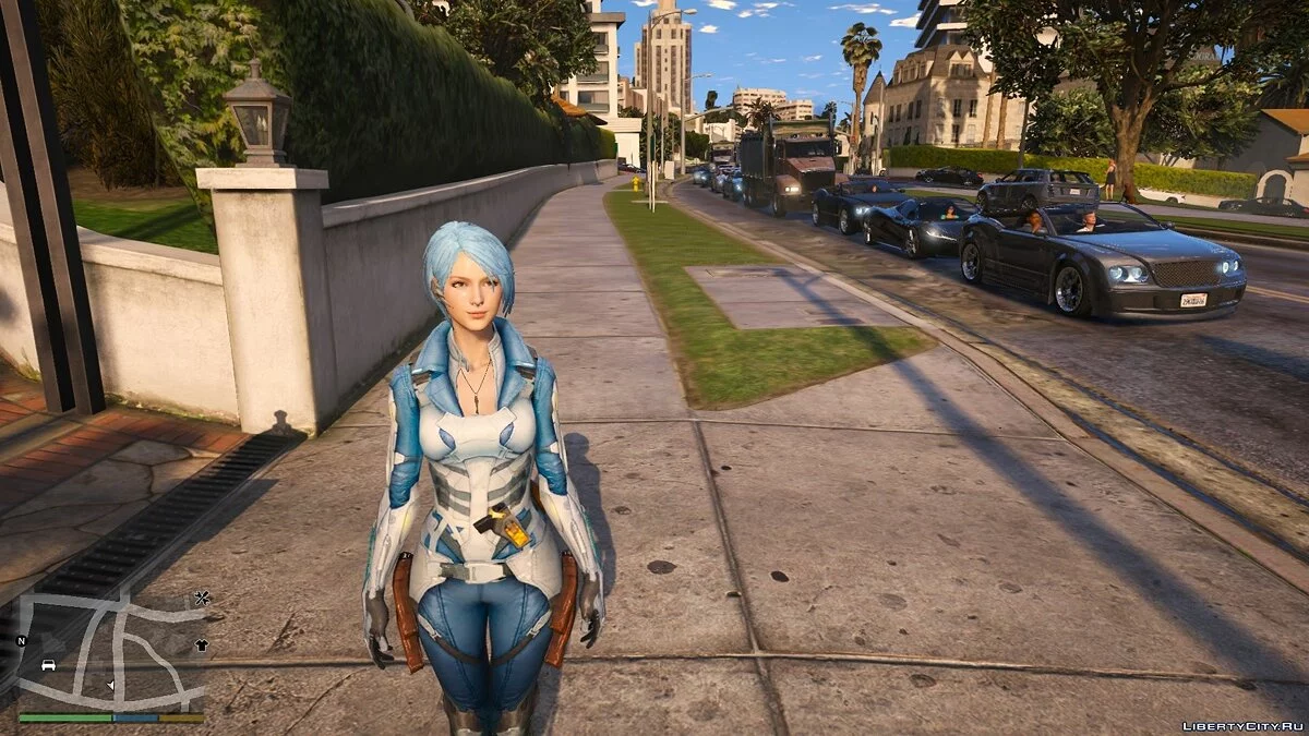 Ana Stewart de Metro Conflict [Pédo ajout | Remplacer] / GTA 5