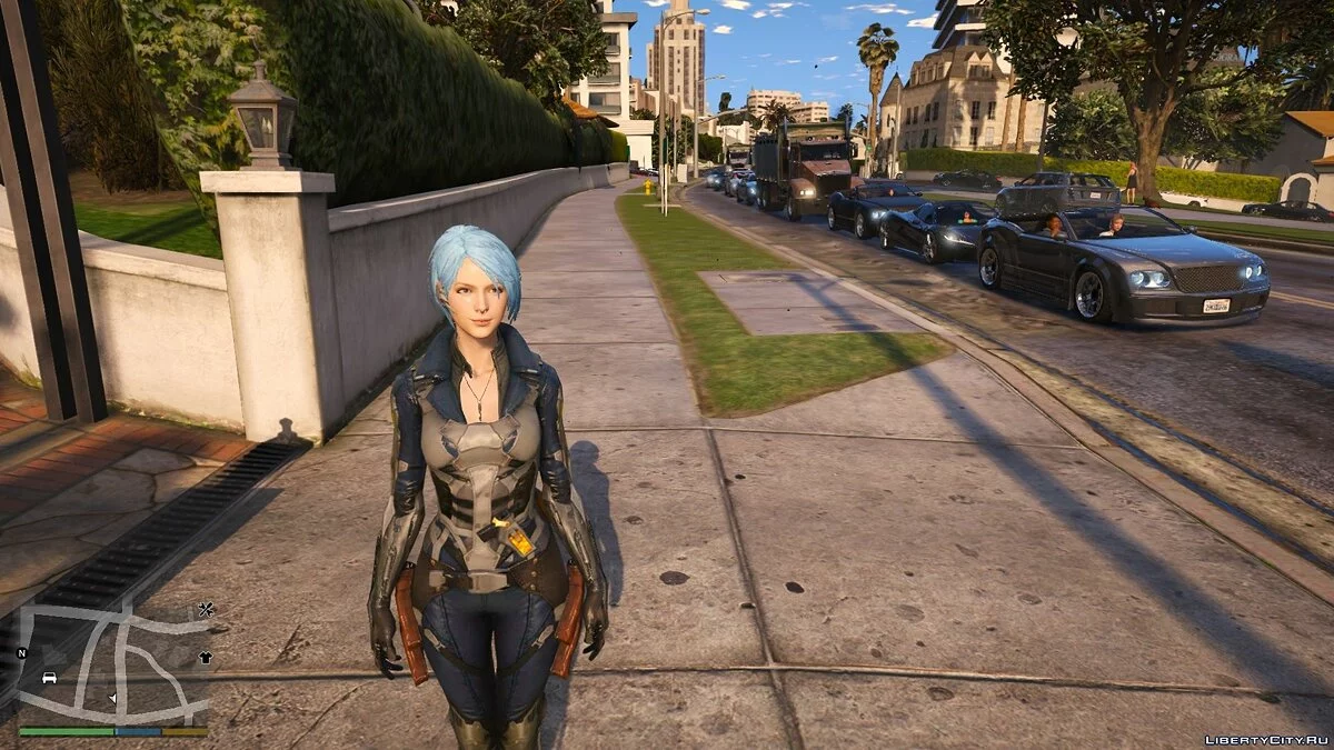 Ana Stewart de Metro Conflict [Pédo ajout | Remplacer] / GTA 5