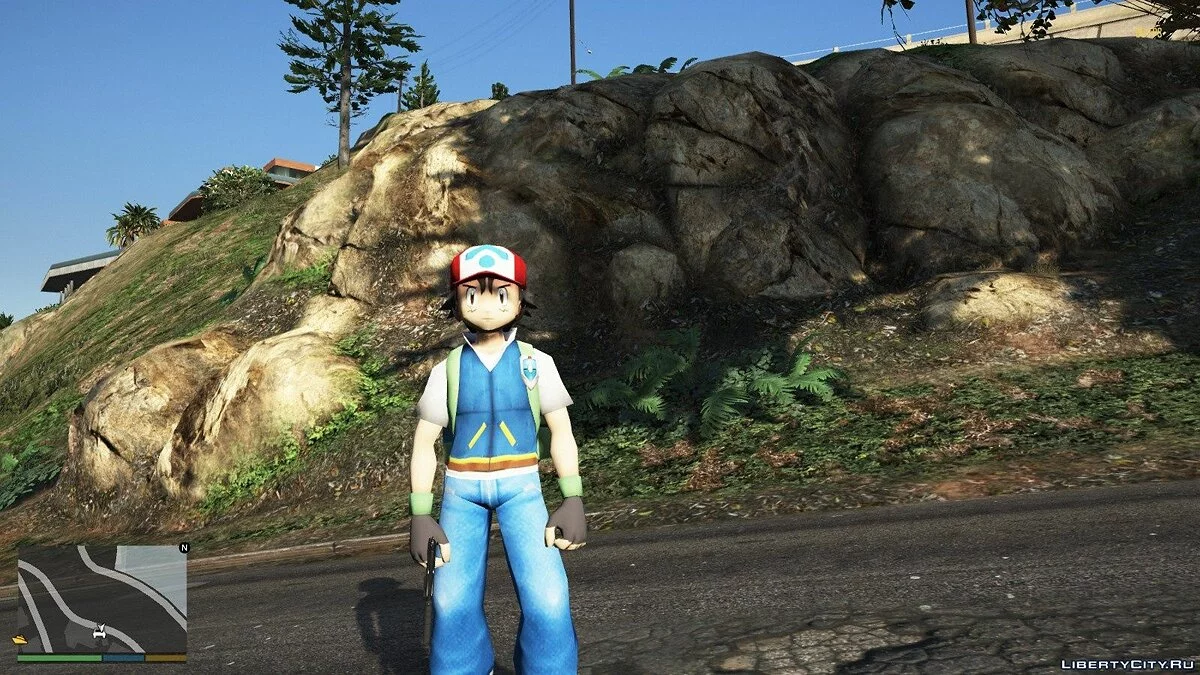 Ash Ketchum 1.0 / GTA 5
