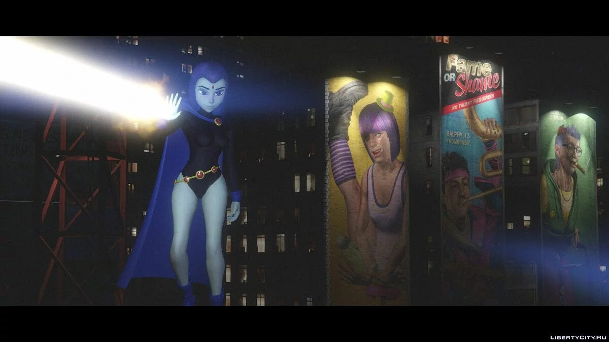 Raven - Teen Titans [Add-On Ped] [UPDATED] 2.0 / GTA 5