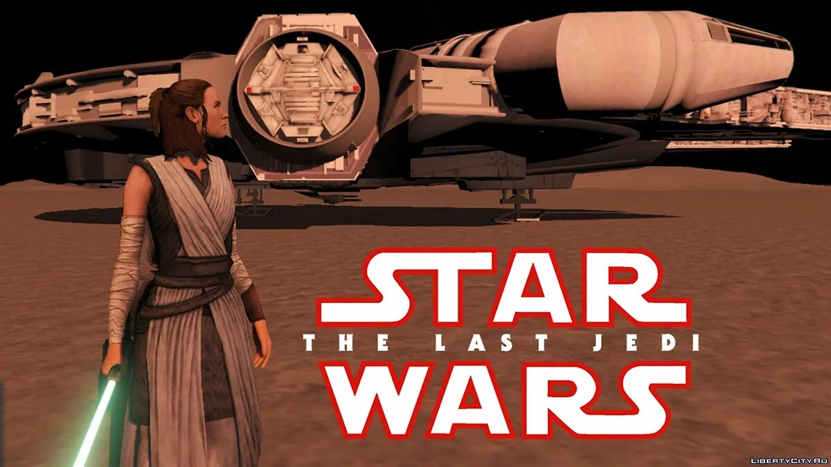Рей (Зоряні війни Останній джедай та Пробудження сили) [Додаток Ped] 1.2 / GTA 5
