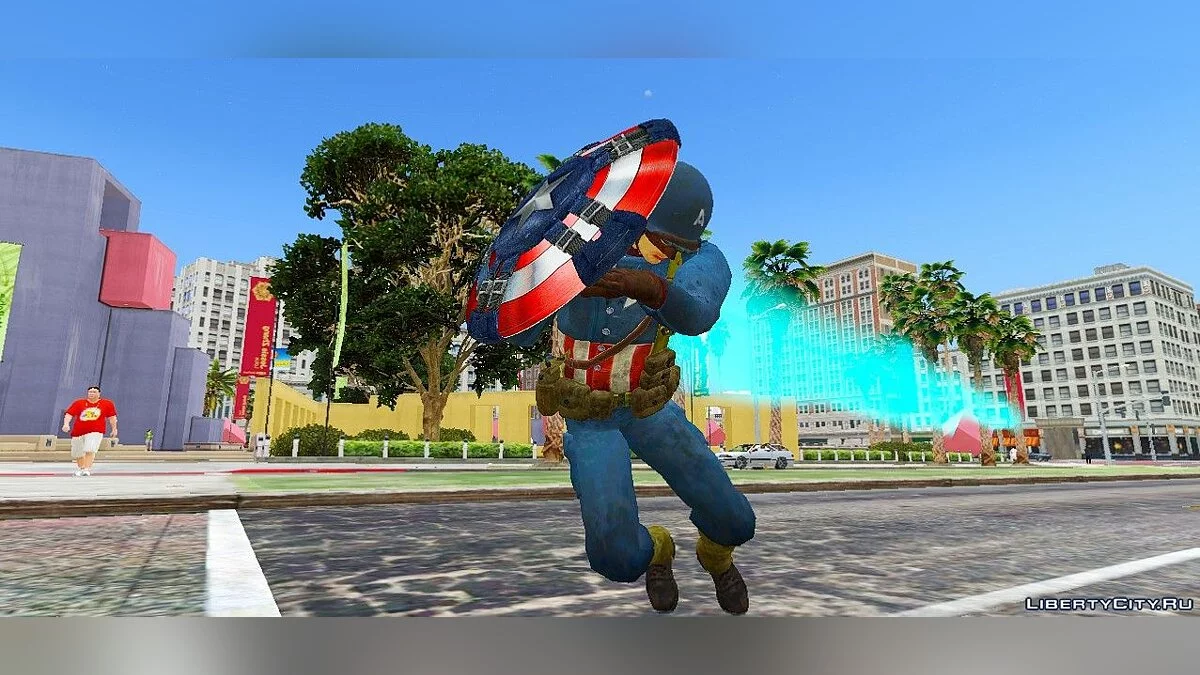 Captain America Soldier Suit [ADD-ON] 1 / GTA 5
