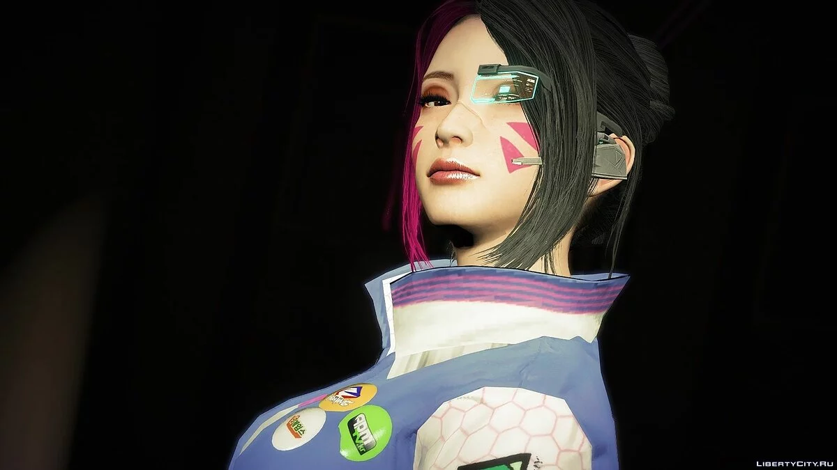Ped Femenino Personalizado de Cyberpunk [Add-on Ped | Reemplazo] v1.0 / GTA 5