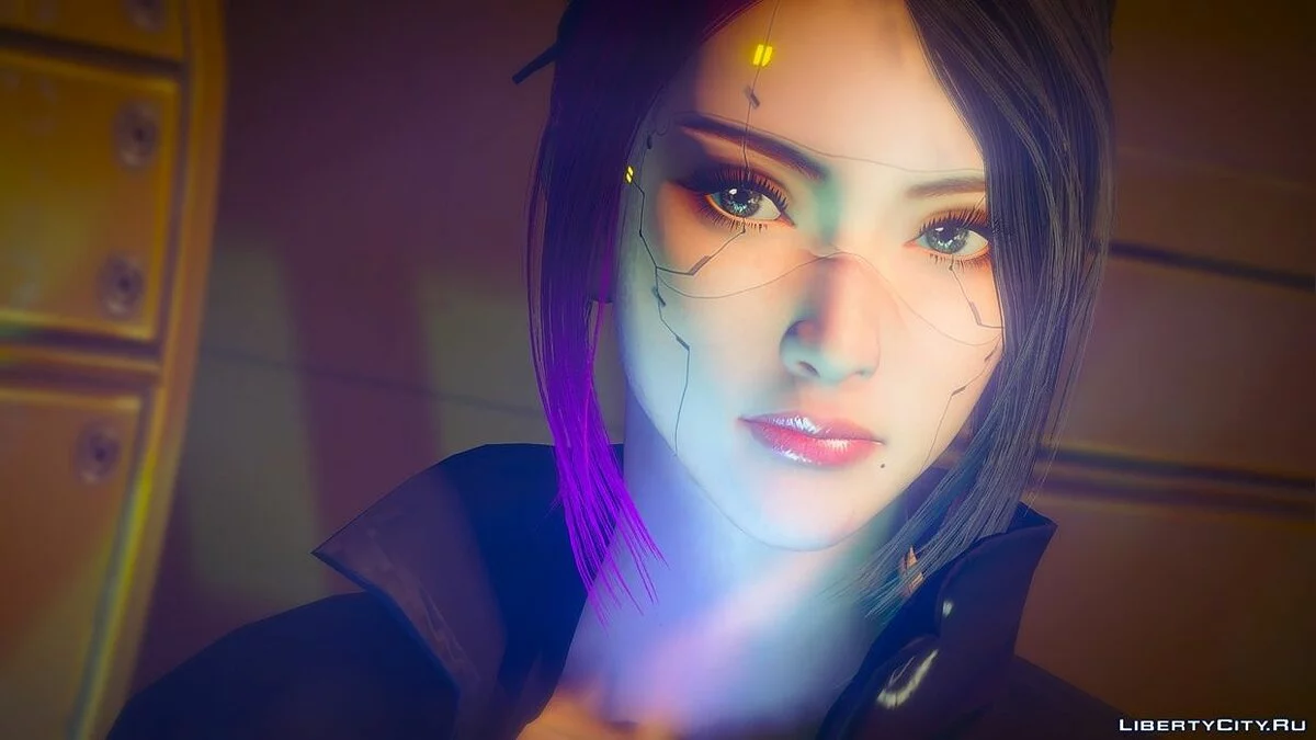 Ped Femenino Personalizado de Cyberpunk [Add-on Ped | Reemplazo] v1.0 / GTA 5