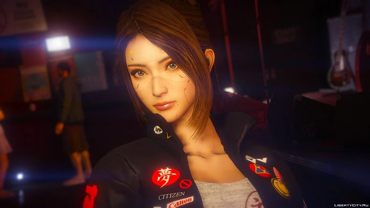 Ped Femenino Personalizado de Cyberpunk [Add-on Ped | Reemplazo] v1.0 / GTA 5