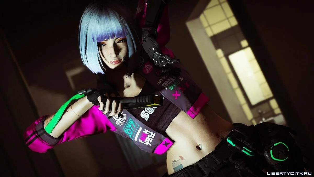 Ped Femenino Personalizado de Cyberpunk [Add-on Ped | Reemplazo] v1.0 / GTA 5