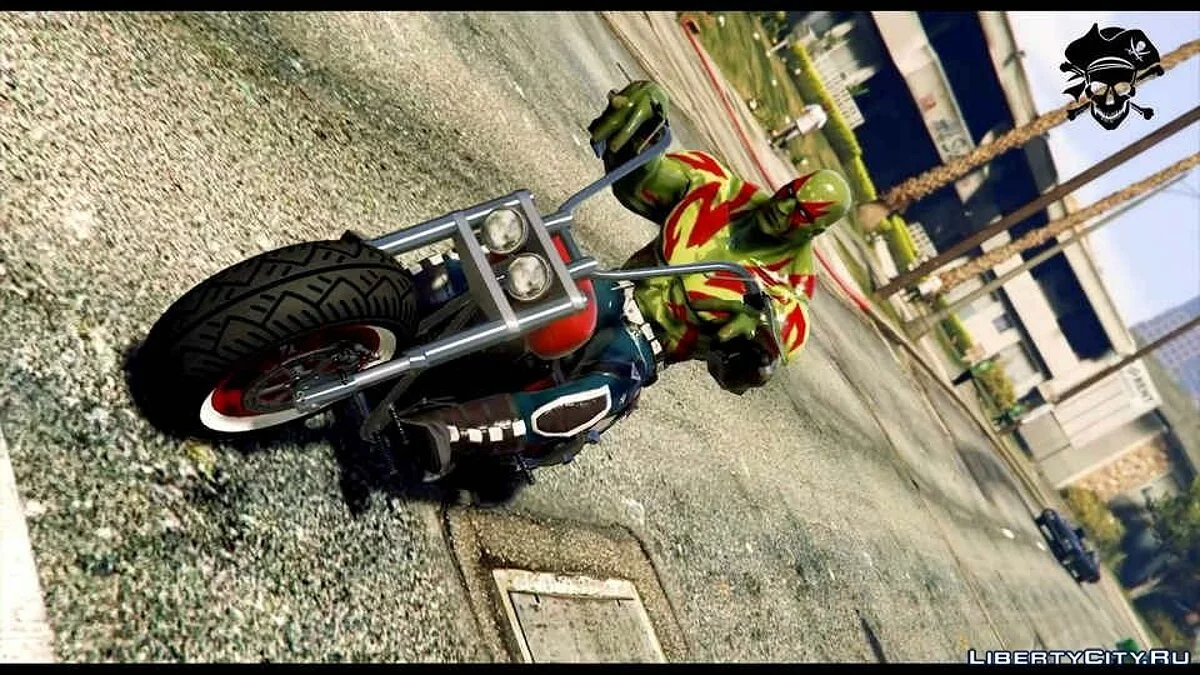 Дракс Знищувач {Охоронці Галактики} ДОДАТОК ПЕД |Заміна 1.0 / GTA 5