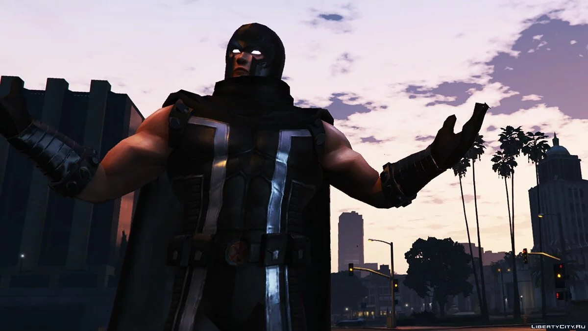Magneto (Marvel Now) [Add-On Ped with Emissive eyes] 1.0 / GTA 5