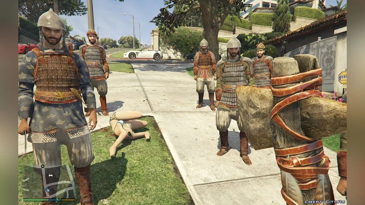 Guerreros Saracenos de AC1 / GTA 5
