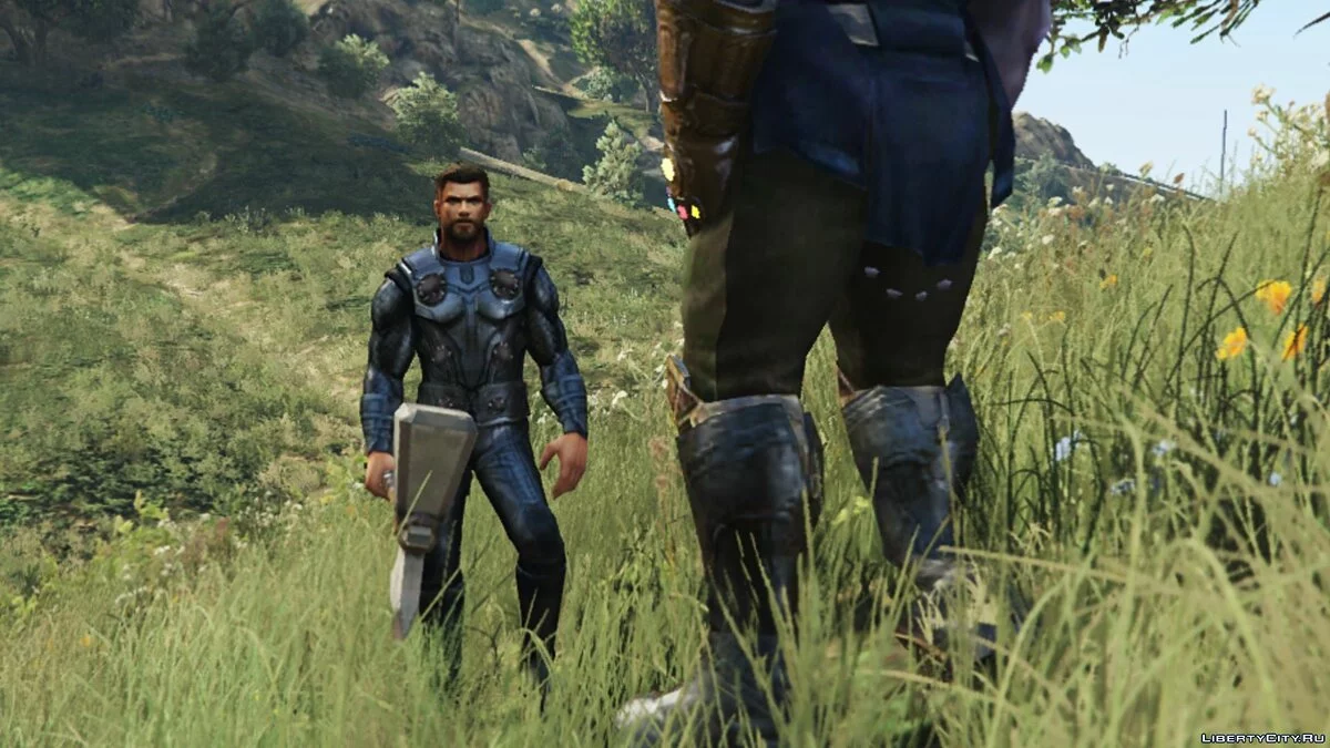 Thor (Avengers Infinity War) [Nyalakan & matikan Jubah] 1.1 / GTA 5