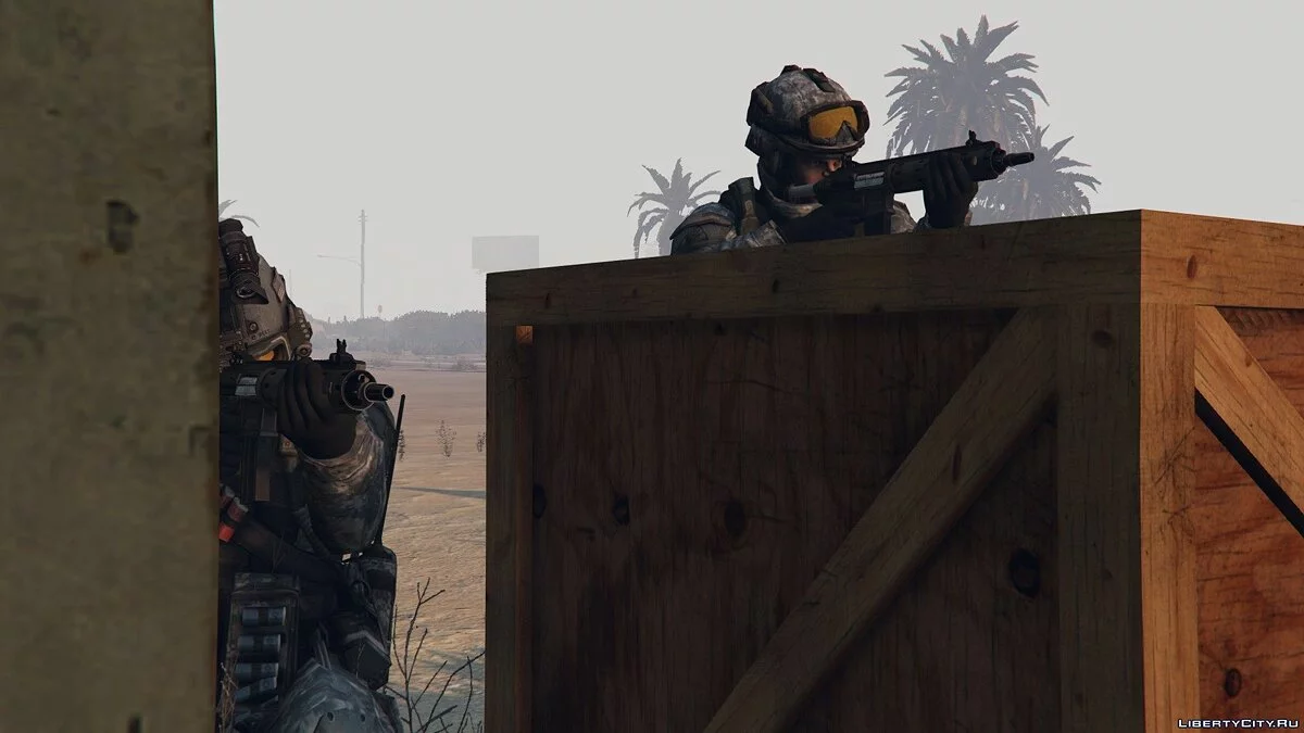 Call of Duty MW General Shepherd und die US Rangers / GTA 5