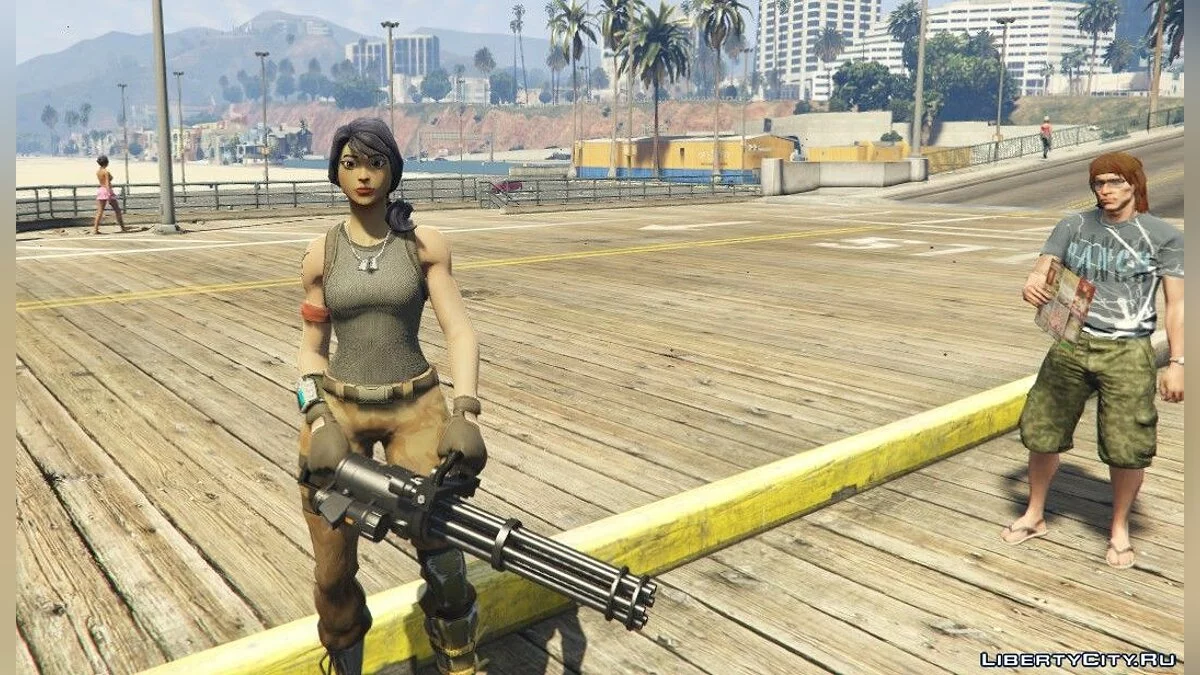 Commando Sarah (FORTNITE) (БЕЗКОШТОВНО) - Персонаж з Fortnite / GTA 5
