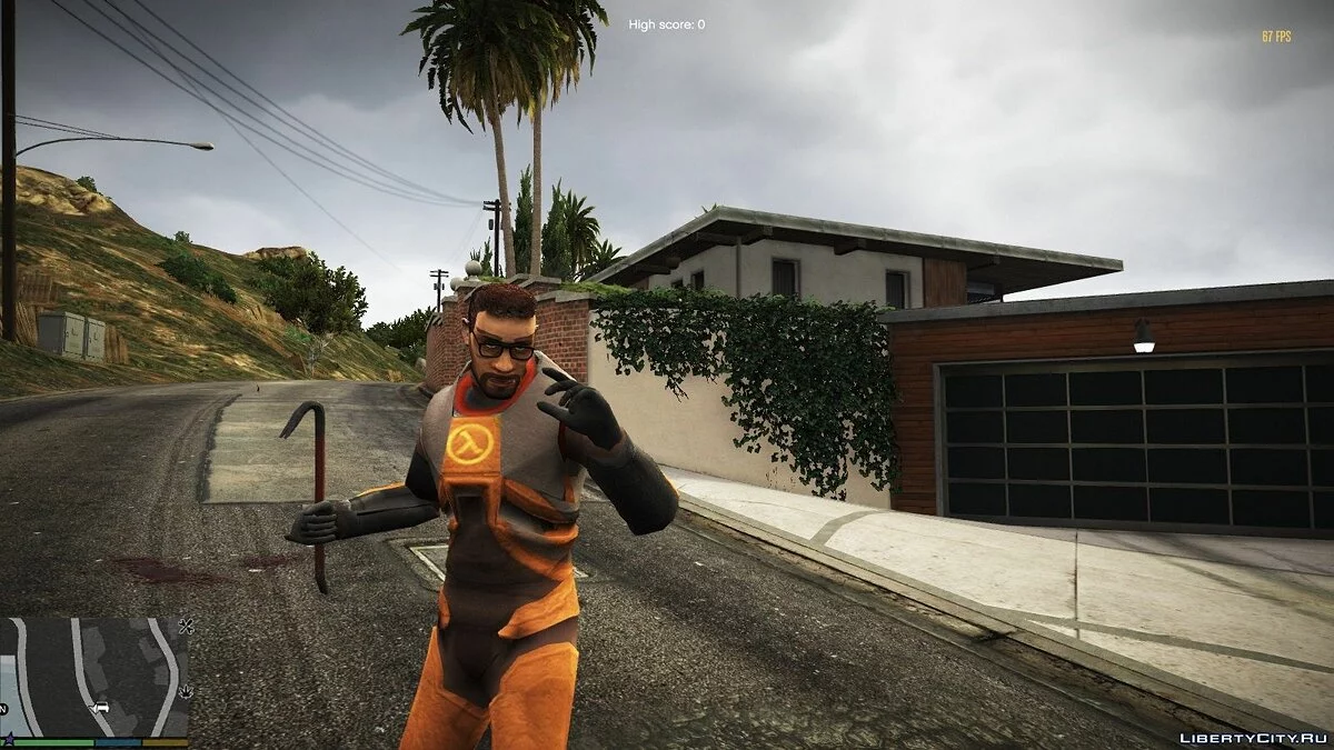 Gordon Freeman from Half-Life 2 v1.0 / GTA 5