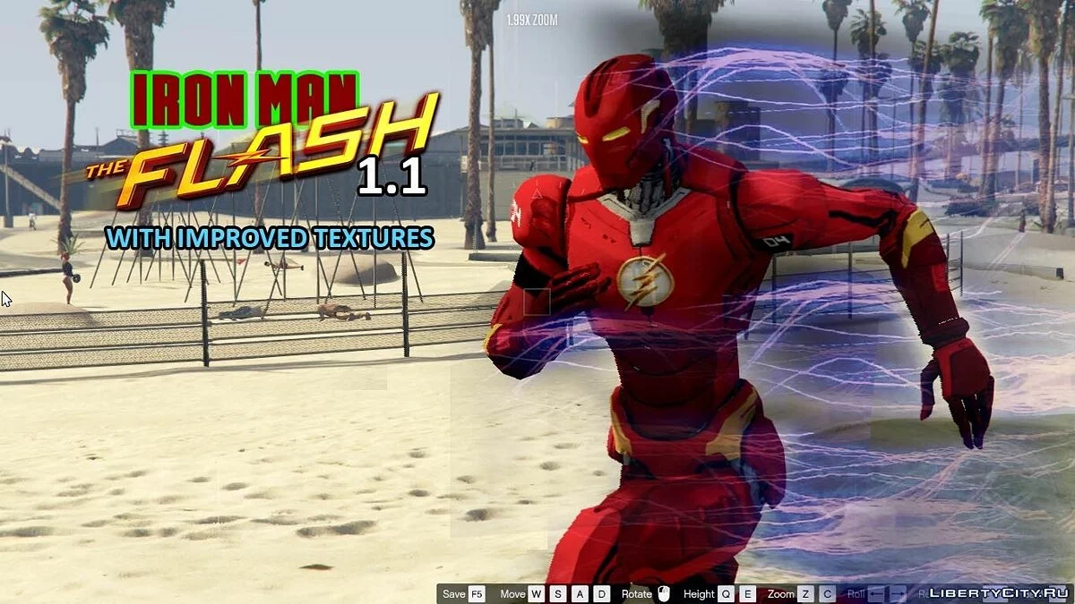 IRON MAN - FLASH+REVERSE FLASH 2.0 - Iron Flash / GTA 5