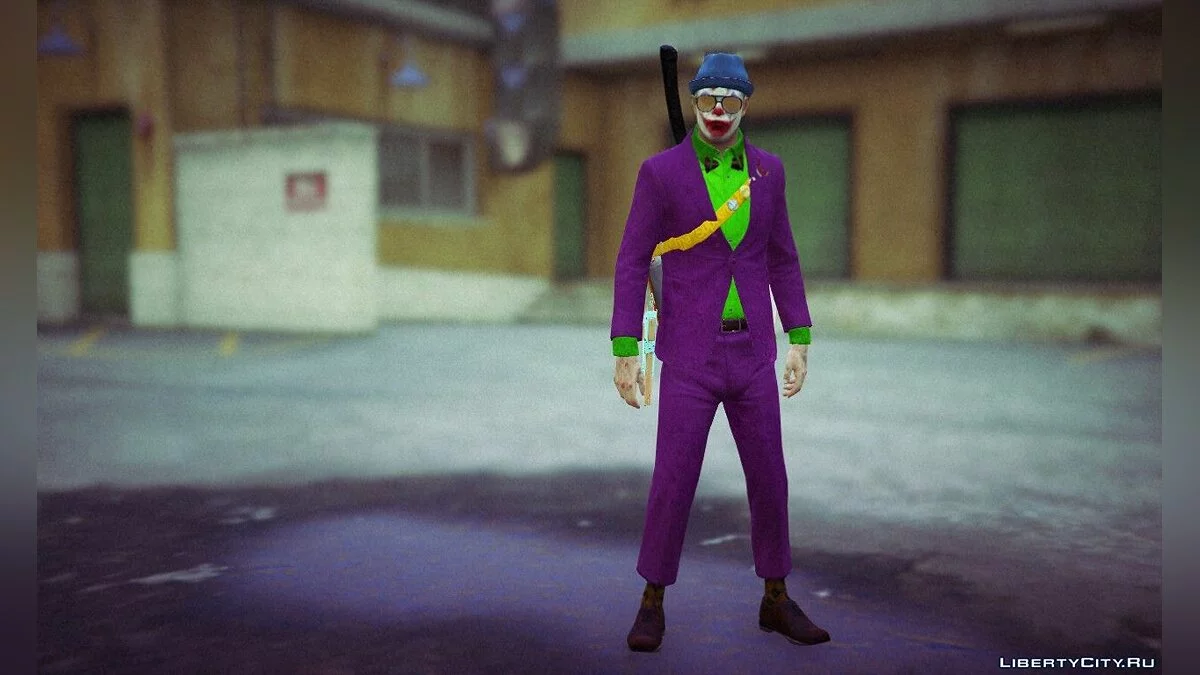 Trevor Phoenix Joker 1.0 - Joker Skin for Trevor / GTA 5
