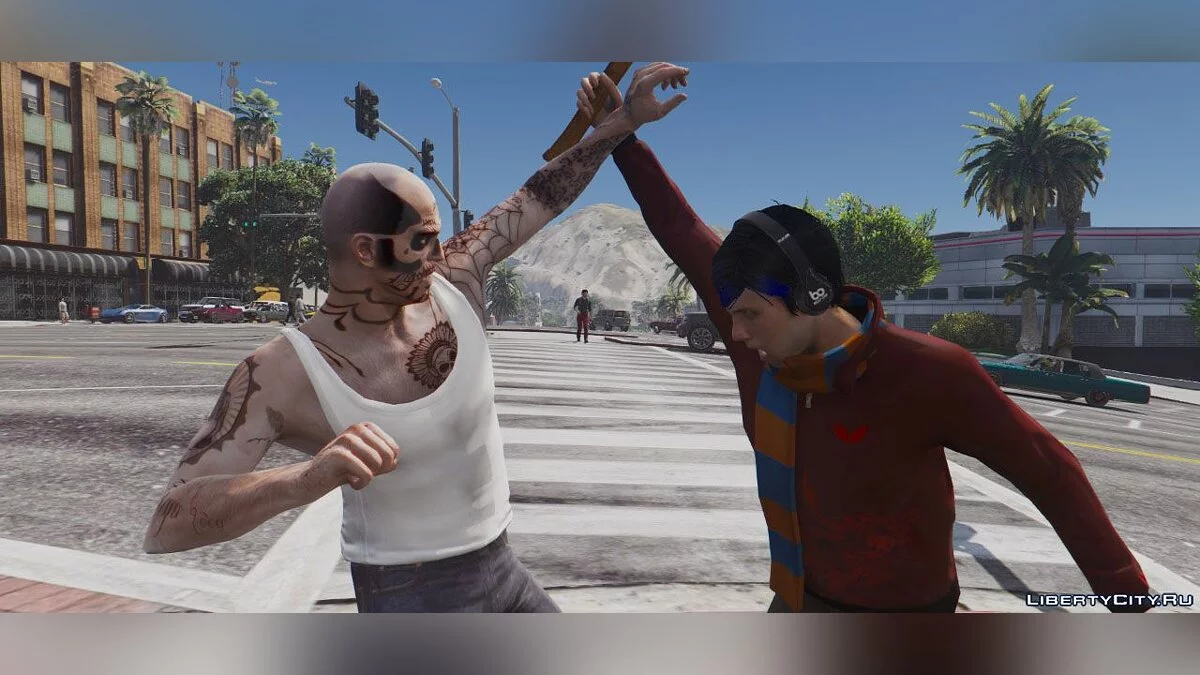 Trevor en tant qu'El Diablo de "Suicide Squad" 2.9 / GTA 5