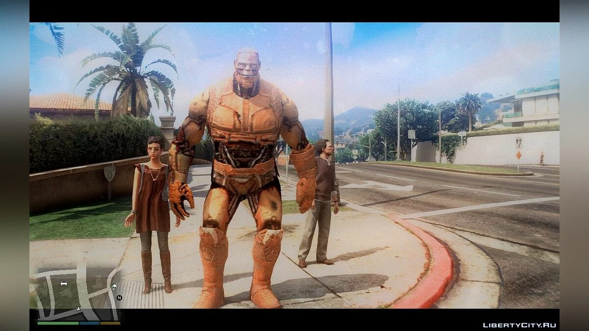 DREDD A.B.C Warrior Mark 2 (Thanos Re-Texture) 1.0 - Dredd from Mark 2 / GTA 5