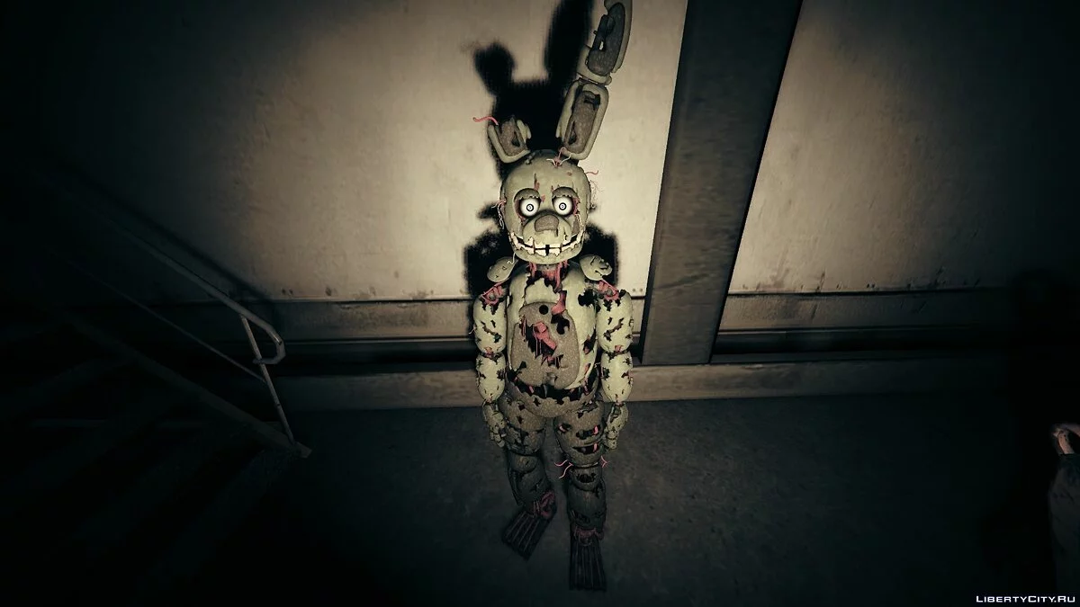 (FNAF 3) Спрингтрап 1.0 - Спрингтрап з Five Nights at Freddy's 3 / GTA 5