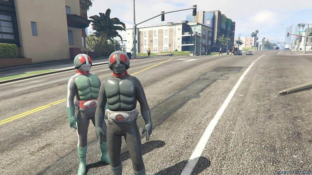 Ichigo (Sakurajima) & Nigo (Original) de la serie Kamen Rider / GTA 5