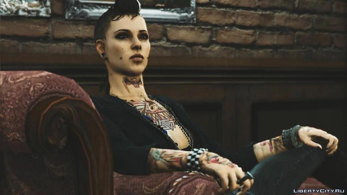 Clara de Watch Dogs [Add-On Ped / Reemplazo] 1.0 / GTA 5