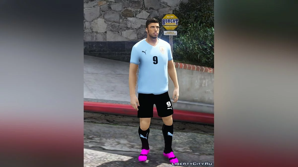 Luis Suarez (Uruguai) | Copa do Mundo 2018 Beta - Луис Суарес - Уругвайский нападающий / GTA 5