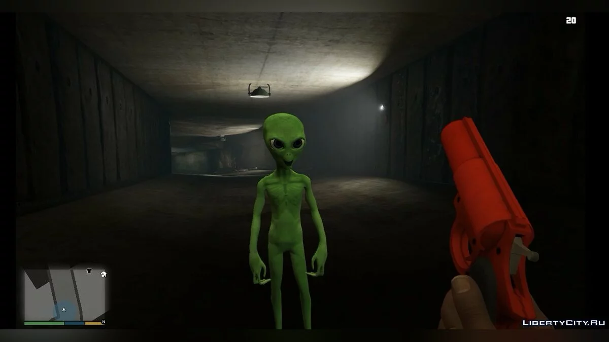 MARCIANO DE ''Dame Tu Cosita'' (Alien Green) 1.0 / GTA 5