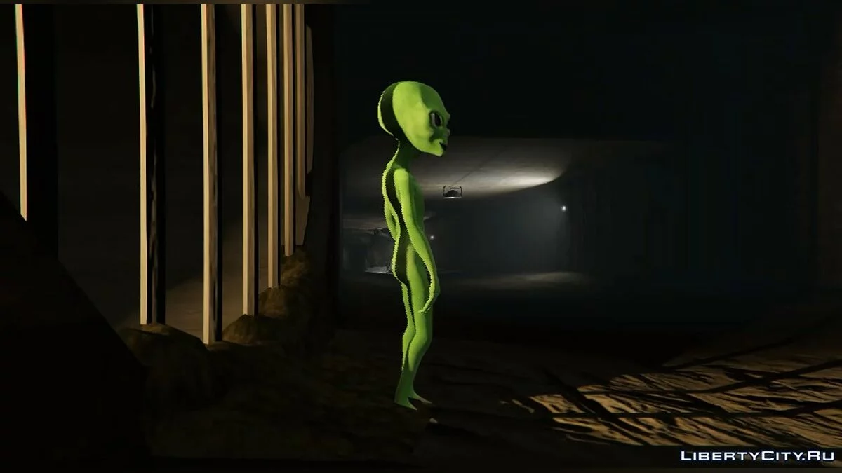 MARCIANO DE ''Dame Tu Cosita'' (Alien Green) 1.0 / GTA 5