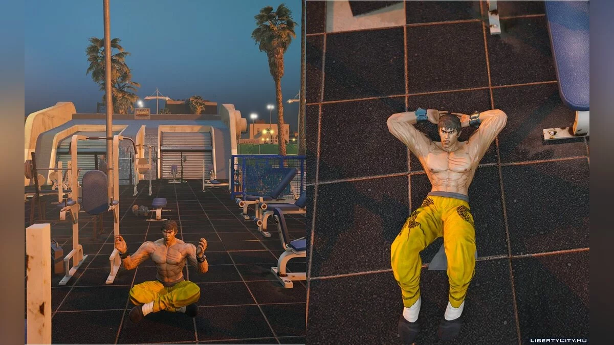 Marshall Law - Tekken 7 | Joker template [Addon] 1.0 - Marshall Law from Tekken 7 / GTA 5