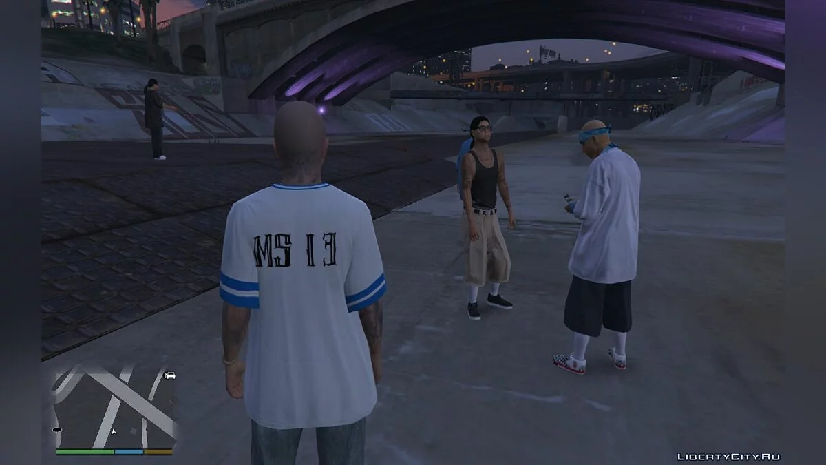 MS-13 / Anggota geng Mara Salvatrucha ped 1.0 / GTA 5