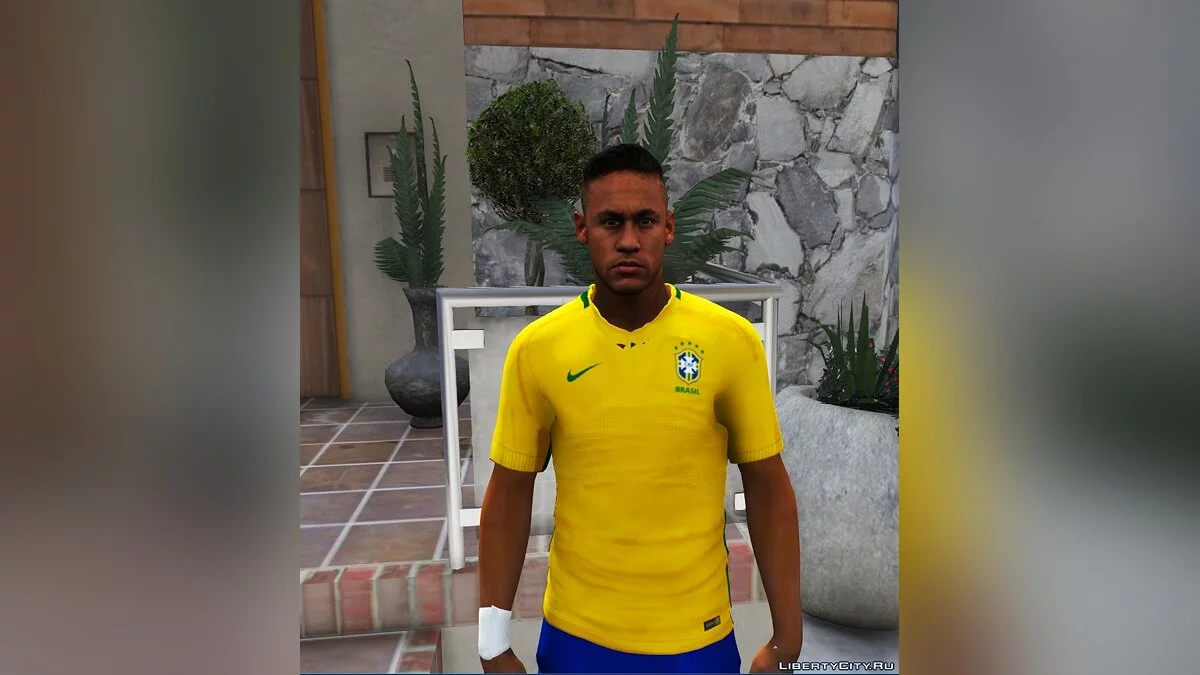 Neymar Brasil | Piala Dunia 2018 [Add-on Ped] Beta - Neymar penyerang Brasil / GTA 5