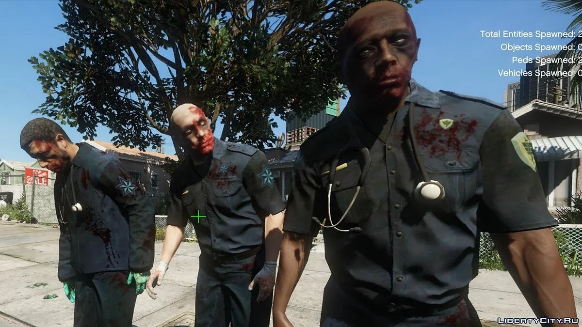 Paramedic Zombies [Addon] 1.0 - Zombies paramédics / GTA 5