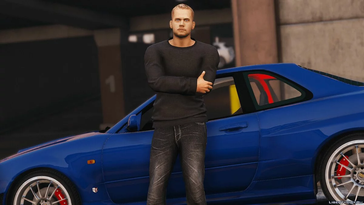 Paul Walker [Add-On Ped/Replace] 1.1 / GTA 5