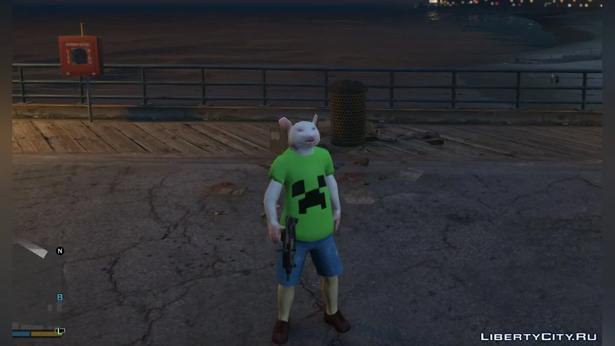 Rat boy (add-on) FINAL - Мальчик-крыса / GTA 5