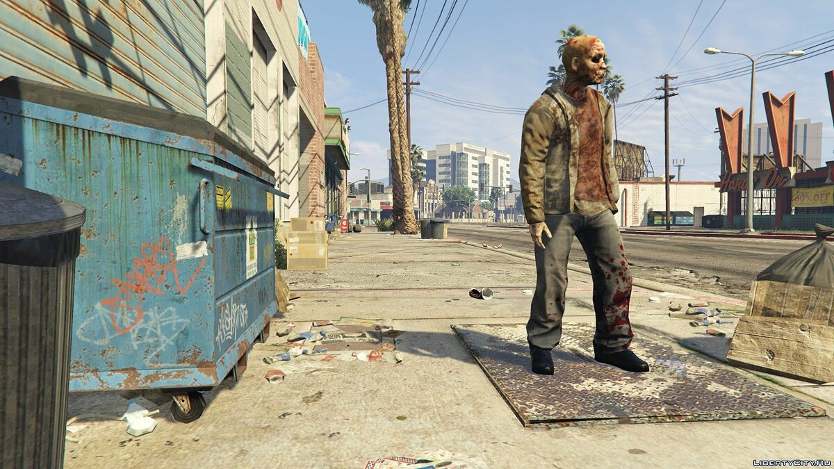 Is there a zombie in gta 5 фото 32