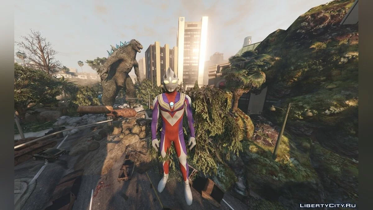 Ультраман Тіга / GTA 5