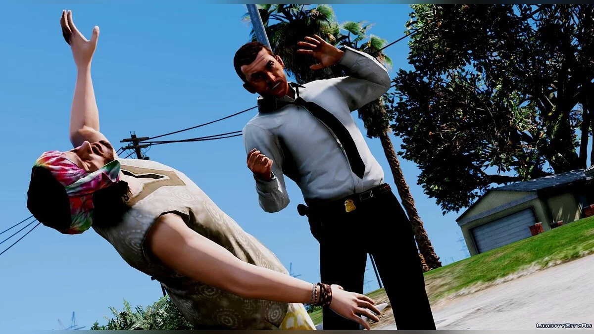 Agents du FBI Vintage [4K] - Un skin d'agent FBI de haute qualité / GTA 5