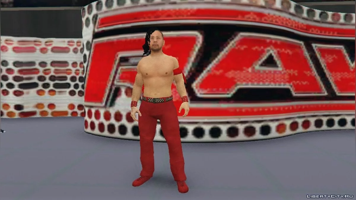 WWE2K17-Shinsuke Nakamura [Add-on Ped]/Replace - Shinsuke Nakamura aus WWE / GTA 5