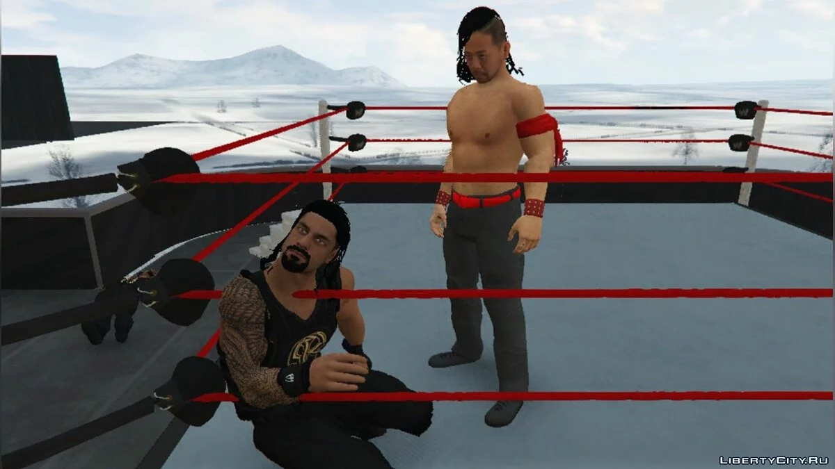 WWE2K17-Shinsuke Nakamura [Add-on Ped]/Replace - Shinsuke Nakamura aus WWE / GTA 5