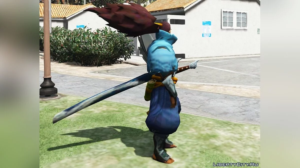 YASUO League of Legends [Add-On Ped] 2.0 - Yasuo de League of Legends / GTA 5