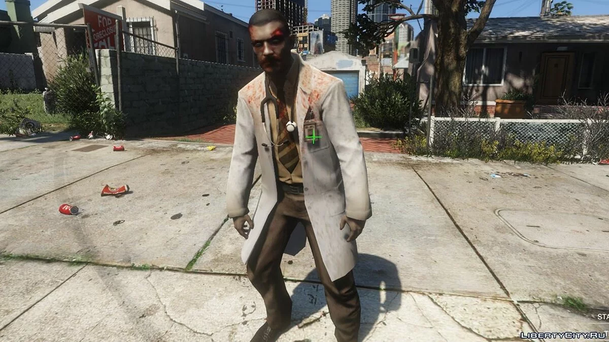 Doctor Zombie [Addon] 1.0 - Médico Zombi / GTA 5
