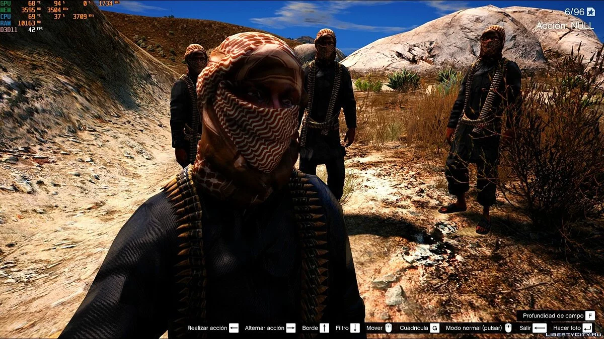Somali Pirate Skin for GTA 5 / GTA 5