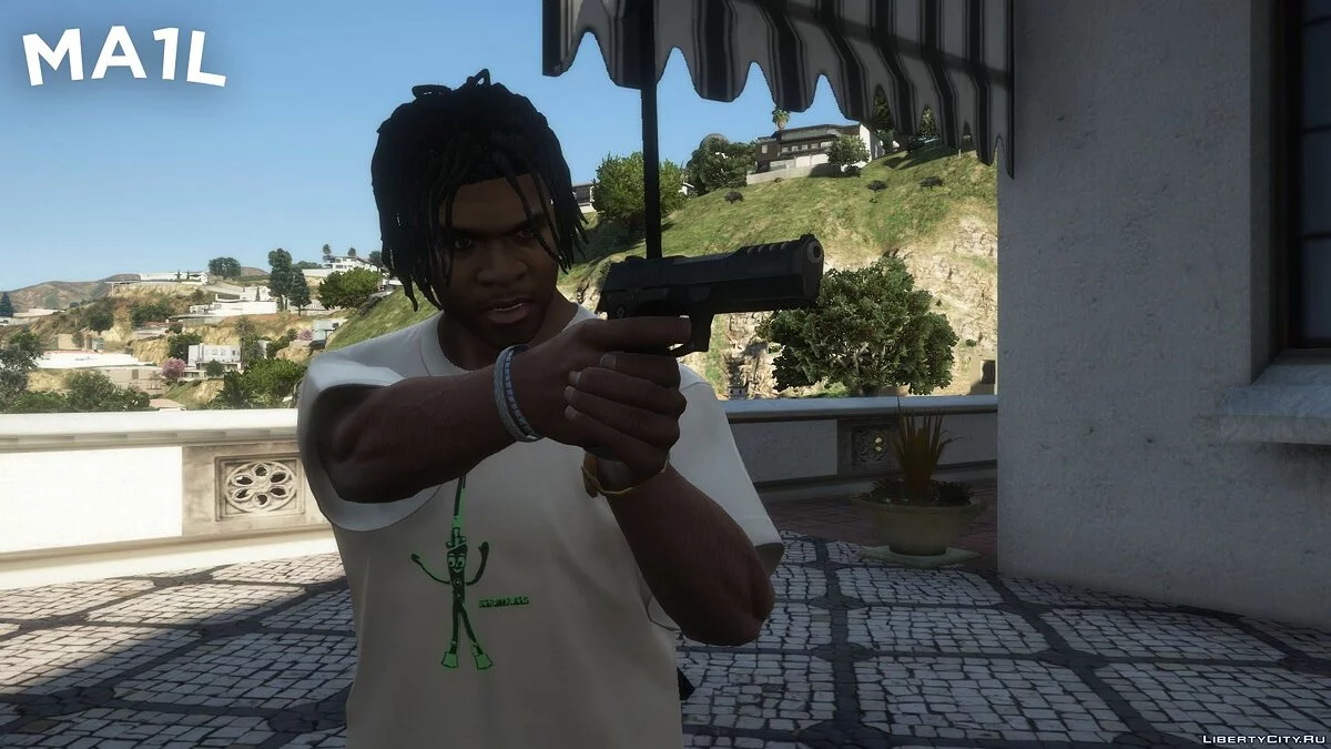 Stray Rats | Camiseta Gumblade [Franklin] 1.0 / GTA 5
