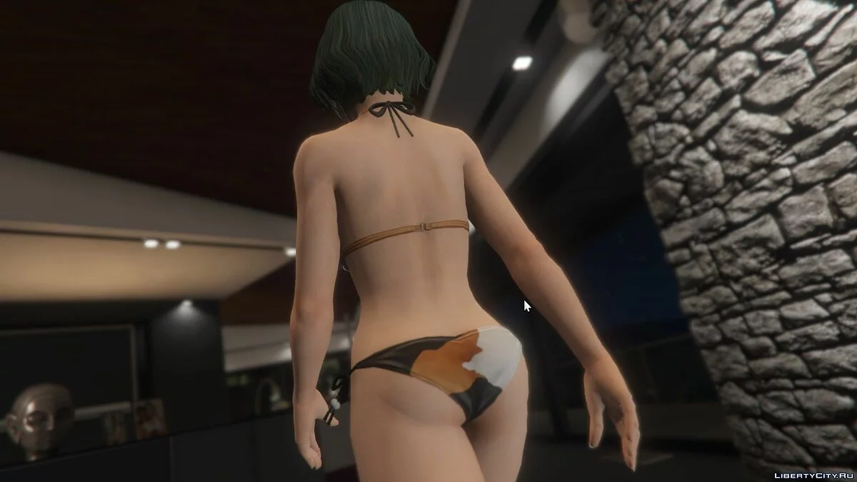 Tamaki in Bikini from "DOA X" + Nude Tamaki / GTA 5